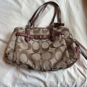 Coach Chelsea Jayden Signature Carryall Bag 17806-EUC